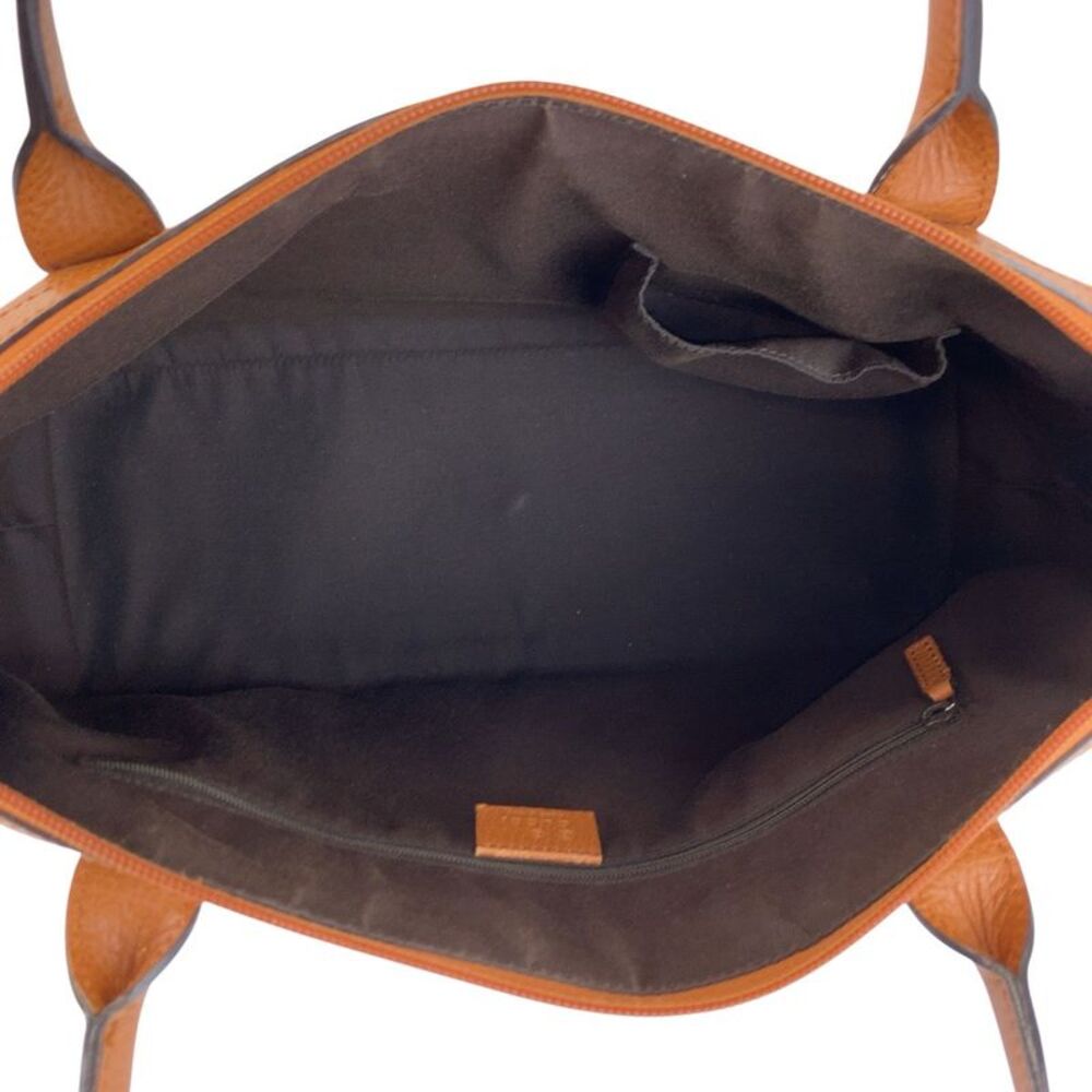Gucci Brown Leather Tote Shoulder Bag - Picture 9 of 10